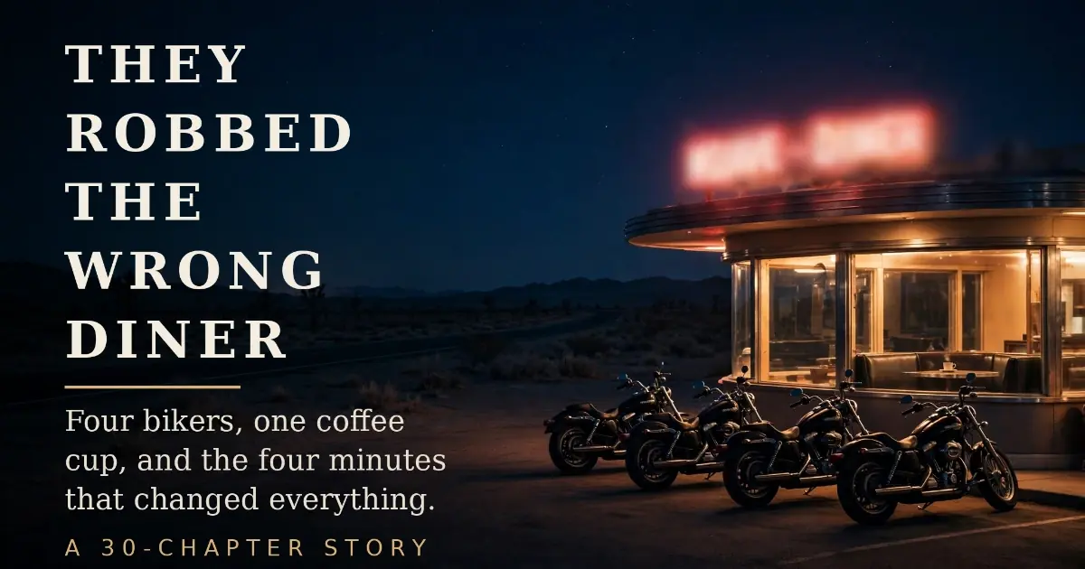 They Owed a Loan Shark Six Thousand by Friday — So They Robbed the One Diner in the Mojave Where Four Hells Angels Were Drinking Coffee
