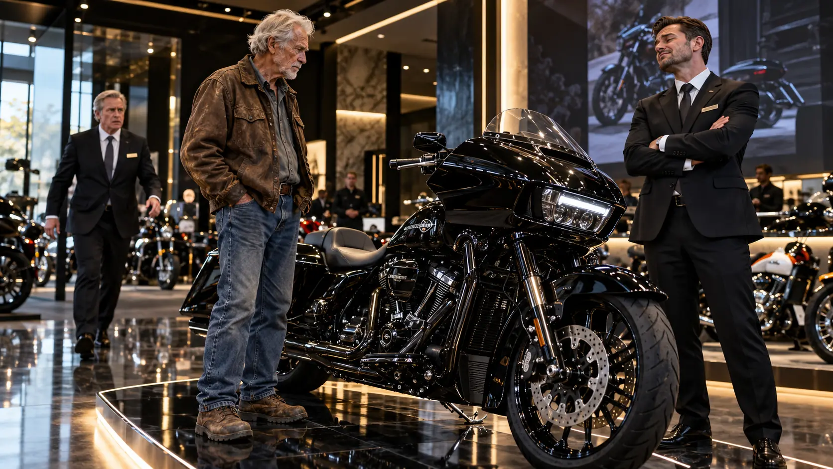 THE MAN THEY THOUGHT COULDN’T AFFORD THE BIKE