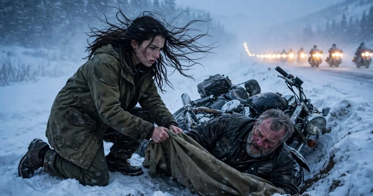 The Girl in the Snow: Seven Hundred Riders Came Back