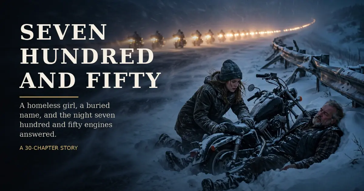 A Homeless Girl Lifted a Harley Off a Hells Angels President in a Blizzard — Then a Corrupt Sheriff Declared War on Her Father's Name