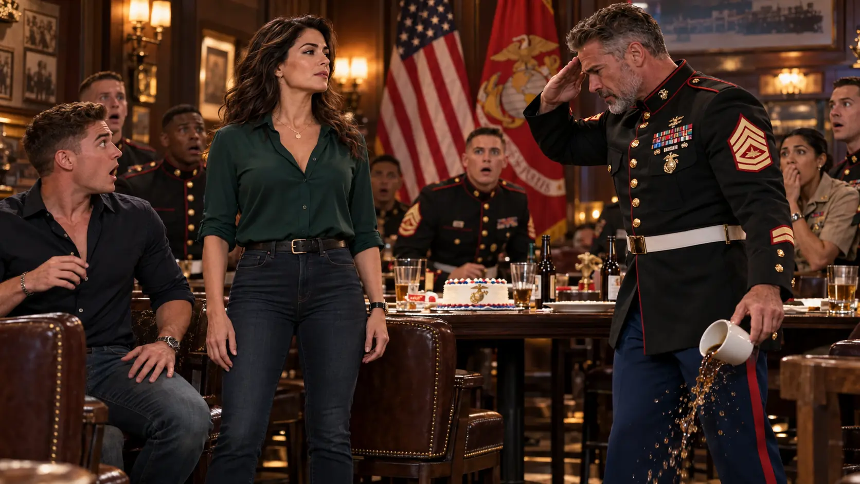 He Laughed at My Call Sign in Front of His Marines — Then His Gunnery Sergeant Dropped His Coffee and Saluted
