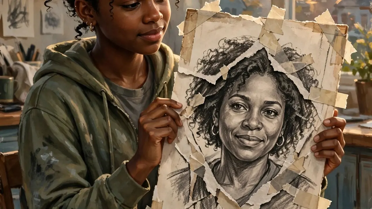 The Girl Whose Sketch Was Torn
