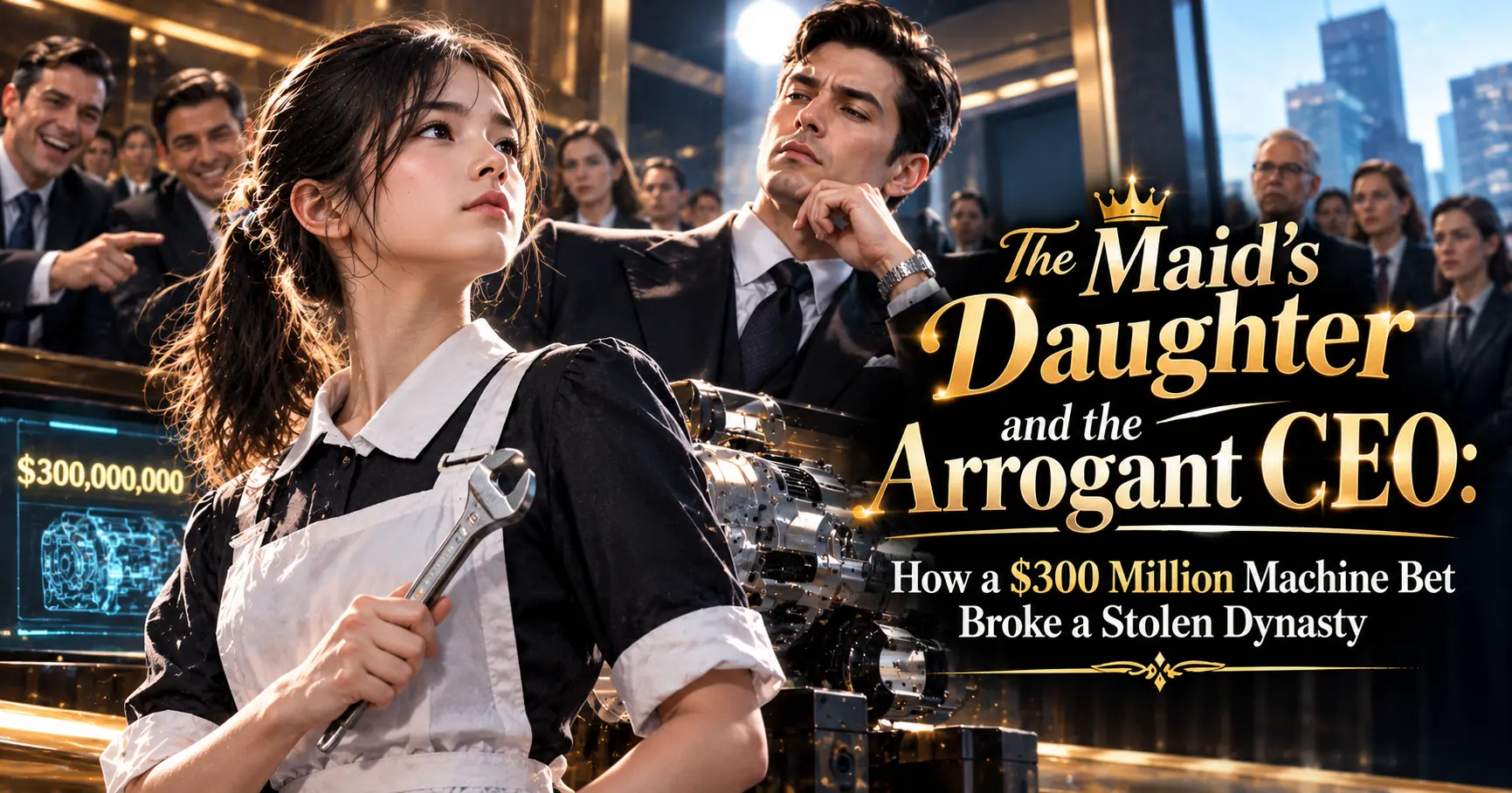 The Maid's Daughter and the Arrogant CEO: How a $300 Million Machine Bet Broke a Stolen Dynasty