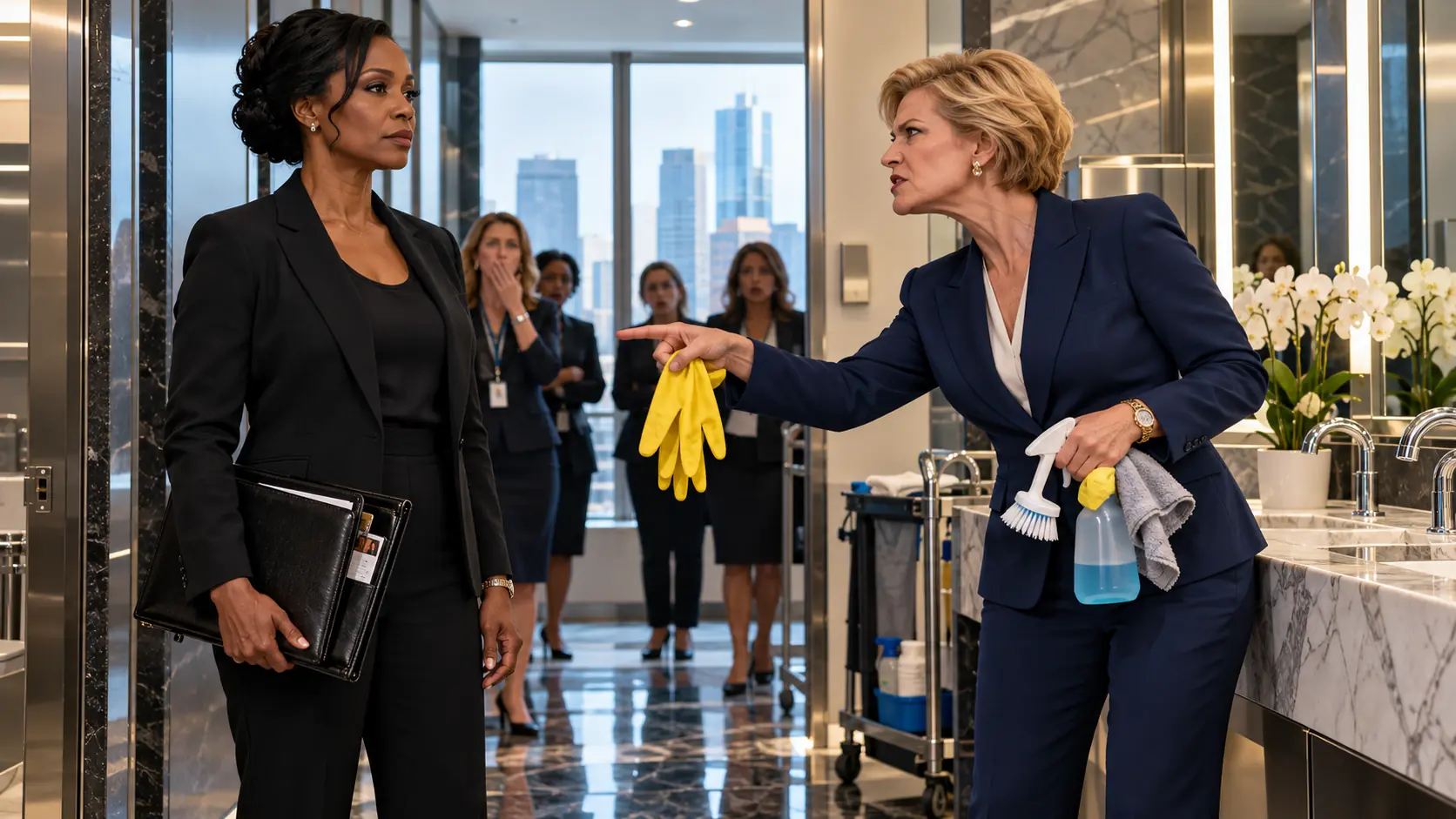 They Ordered the New CEO to Get on Her Knees and Clean — Then the Entire Company Learned Who She Was