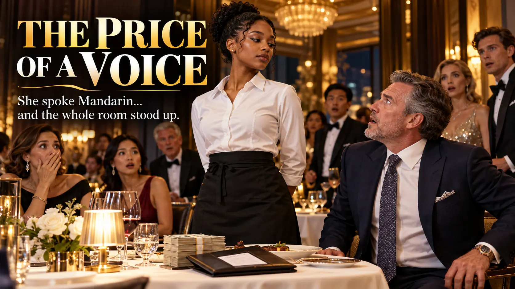 The Price of a Voice: When a Waitress Answered in Mandarin, a Millionaire’s Bet Changed Everything