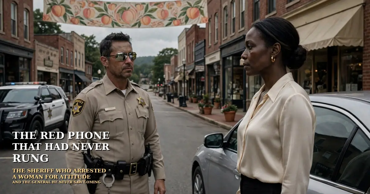 THE RED PHONE THAT HAD NEVER RUNG: THE SHERIFF WHO ARRESTED A WOMAN FOR ATTITUDE AND THE GENERAL HE NEVER SAW COMING