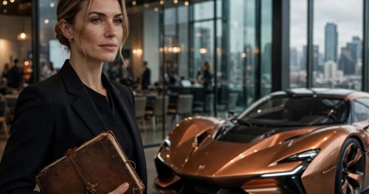 The Sketchbook on the Table: The Billionaire Founder Who Came to Listen, the Ex Who Tried to Buy Her Prototype With Another Woman's Trust, and the Evening the Truth Took the Stage