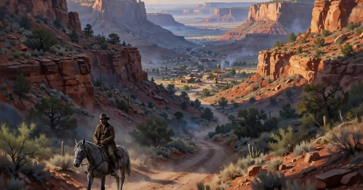 After 15 Years in Prison for His Brother's Crime, the Pardoned Man Rode Slowly Through the Canyon at Dawn — So the Whole Town Would See Him Coming