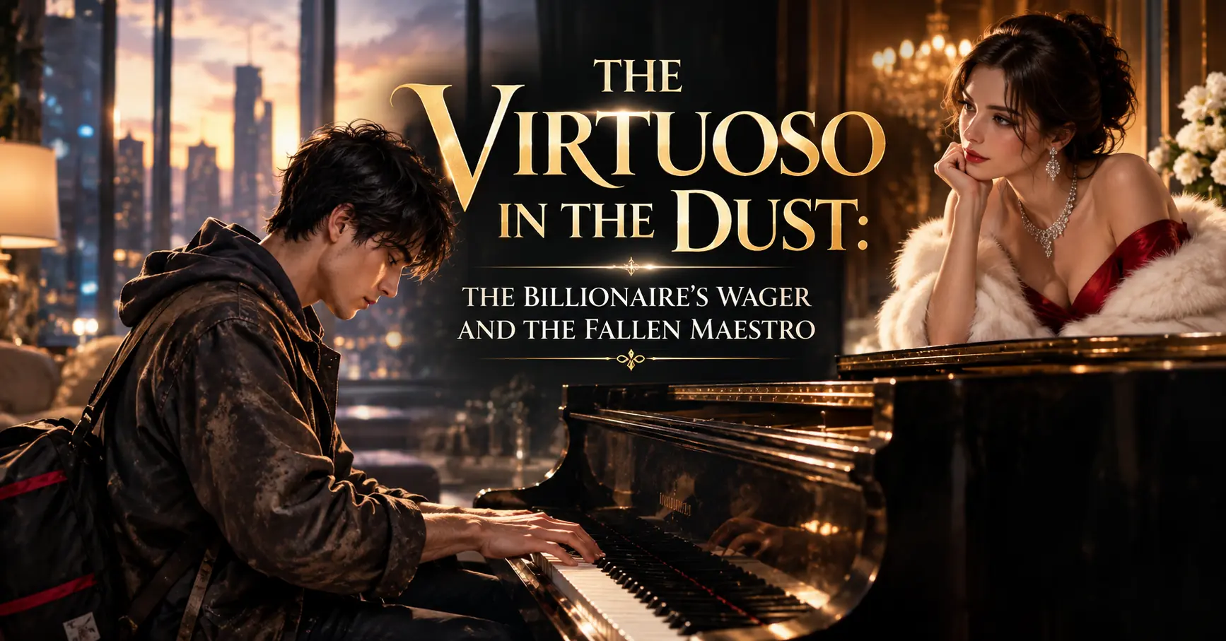 THE VIRTUOSO IN THE DUST: THE BILLIONAIRE’S WAGER AND THE FALLEN MAESTRO